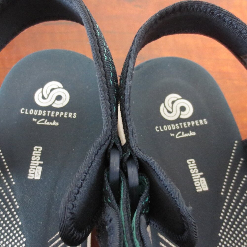Clarks Cloudsteppers Soft Sandals Adjustable Stra… - image 5